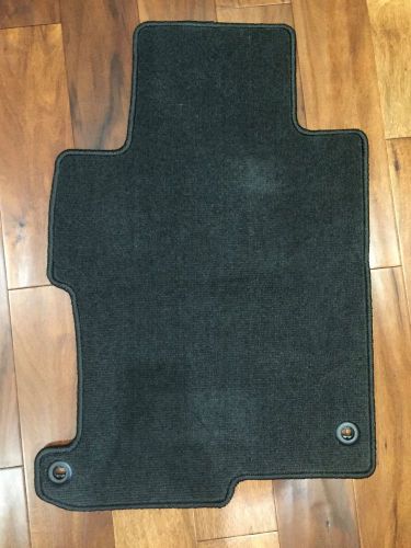 Honda accord - 2013-2015 drivers side front carpeted floor mat - oem - black