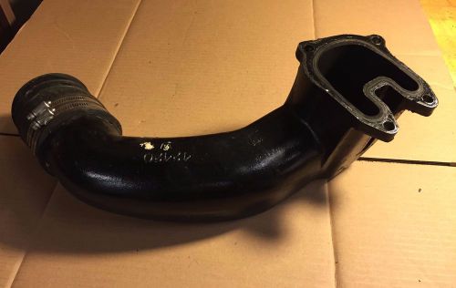 Mercruiser 3.7 exhaust pipe 42420 with hose inv#2