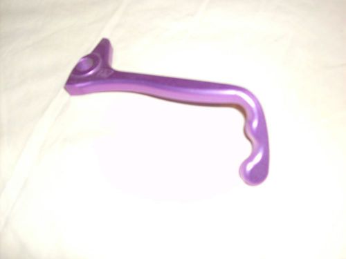 Ski doo hooked brake lever  2003 up  purple