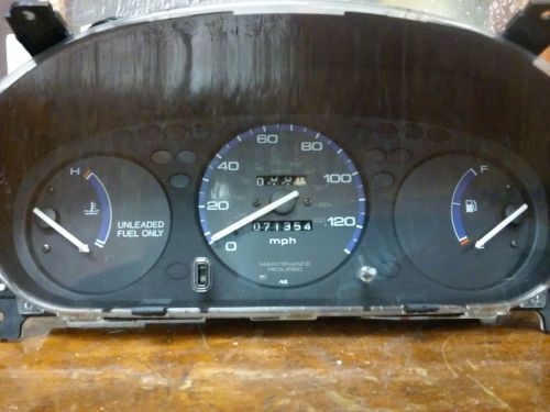 96 97 98 99 00 - low miles!! - honda civic speedometer gauge cluster 71,000 oem