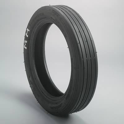 M&h racemaster front runner tire 27 x 4.50-16 blackwall bias-ply mss015 each