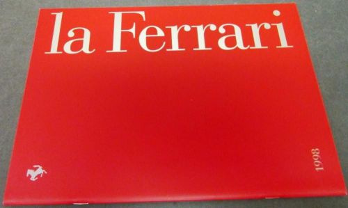 Original 1998 ferrari dealer prestige sales brochure italian english text gt 355