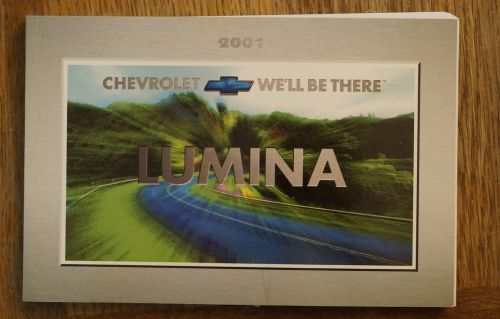 2001 chevy lumina owners manual  book