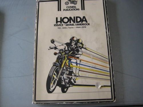 Honda 125 - 350cc twiins 1964-1974 clymer repair manuel