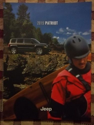 New 2015 jeep patriot limited latitude sport specs literature brochure!