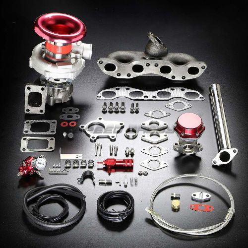 Sr20 t04e stage ii turbo charger cast manifold upgrade kit for 240sx s13/s14 sr