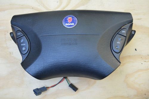 98-05 saab 9-5 sedan airbag driver side steering wheel air bag oem srs left lh