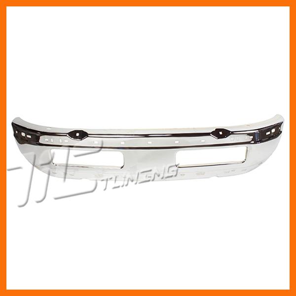 95-02 dodge ram 2500 front bumper bare face bar ch1002256 new chrome pu wo sport