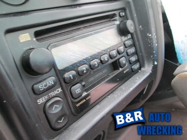 Radio/stereo for 01 02 03 04 toyota tacoma ~ recvr w/cd w/cass reg and xtra cab