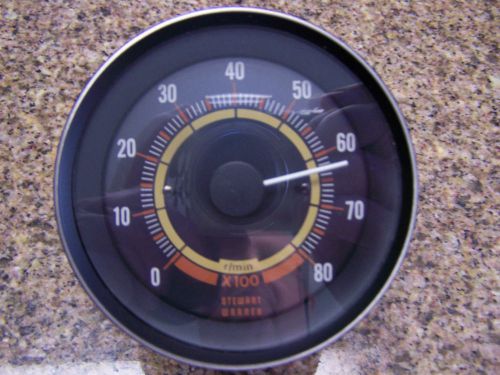 Stewart warner. alternator tachometer. outboard tach.