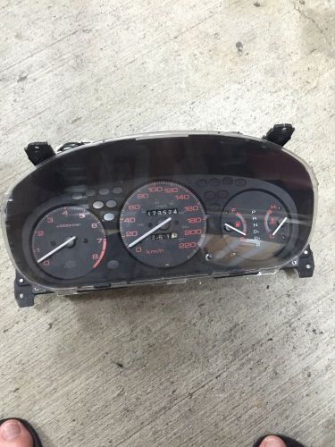 Acura el cluster red honda domani ek civic 97-2000 type r ctr itr rare