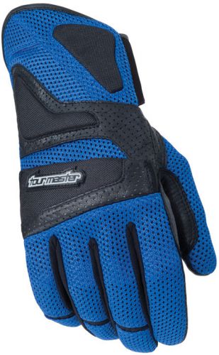 Tourmaster intake air blue gloves size small