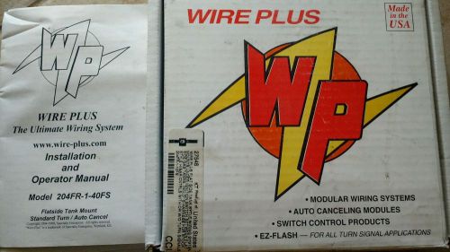 Wire plus flatside tank mount wiring system