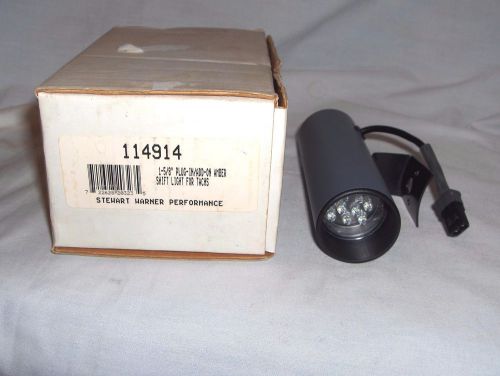 #801 - new stewart warner add-on led shift light for s-w tachs - 114914 - amber