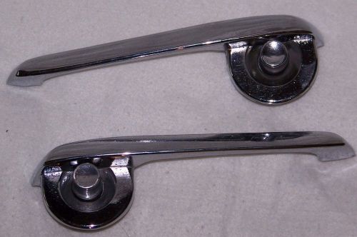 Original pair 1951 mercury door handles