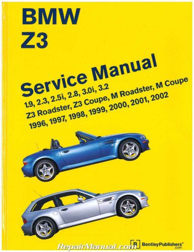 Bmw z3 roadster service manual 1996-2002 : bz02