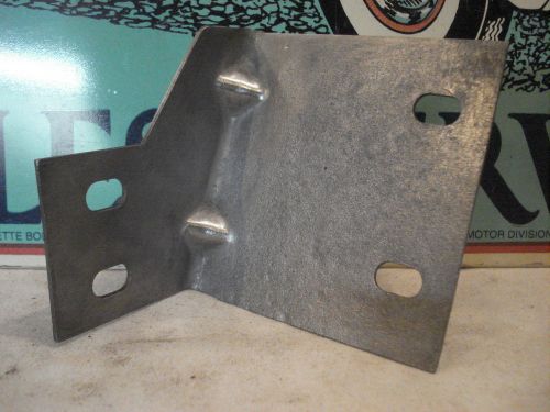 Antenna mount reinforcement bracket w/cb radio, upper original.  78 corvette