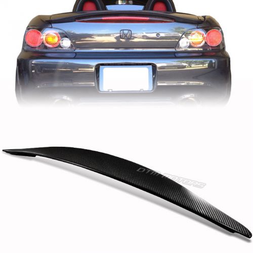 For 00-09 honda s2000 ap1 ap2 full carbon fiber jdm vs style trunk spoiler wing