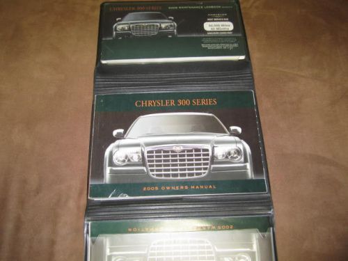 2005 chrysler 300 owners manual w/case 05 free shipping