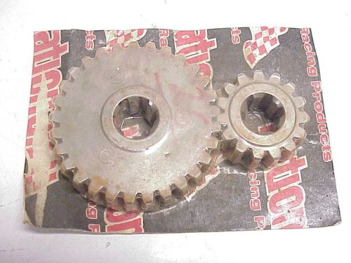 Vintage new national halibrand set #26 quick change rear end gears 6 spline j7