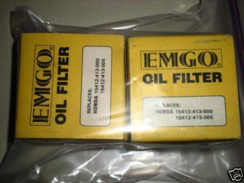 Nos honda 1978-85 cb350 emgo oil filter 15412-413-000