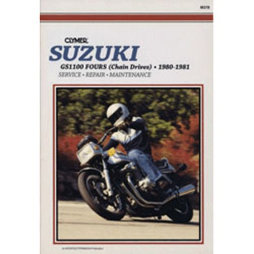 Clymer suzuki gs1100 fours chain drives  1980-1981  m378