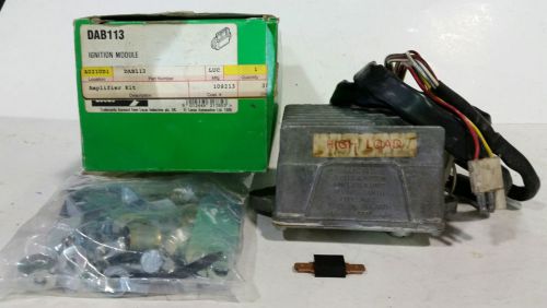 Jaguar ignition amplifier lucas dab113 aue1373-kit xjs xj12 s3 e type nos