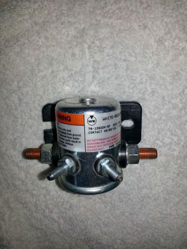 Ezgo 36v 4 p long 4 terminal #71 solenoid w/copper contacts for electric cart