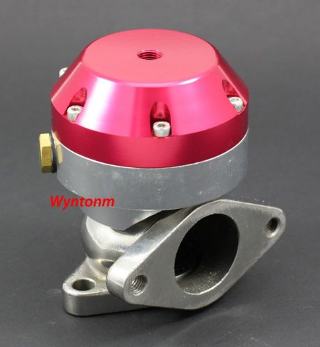 38mm 10 psi turbo stainless steel mini wastegate dump valve red