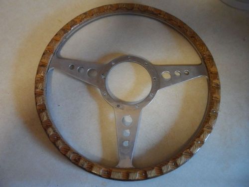 Moto lita wood steering wheel