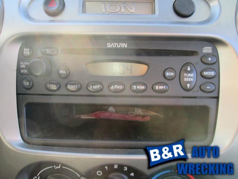 Radio/stereo for 05 saturn ion ~ am-fm-cd player w/o mp3 opt u1c