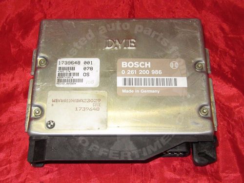 Bmw e34 5 series 1.8i m40 engine ecu basic control unit dme hardware 1.3