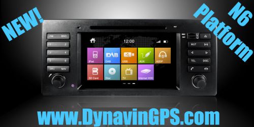 Dynavin n6 platform bmw e39a gps, radio, dvd, bluetooth,ipod 96-03