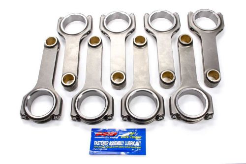 Scat 6.385 in forged h-beam connecting rod bbc 8 pc p/n 2-454-6385-2200