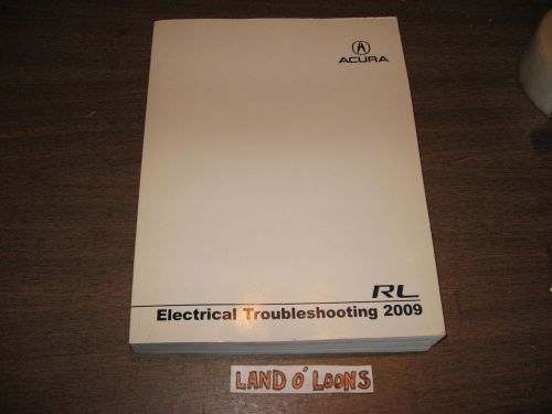 2009 acura rl electrical troubleshooting manual ets/wiring newcondlowprice