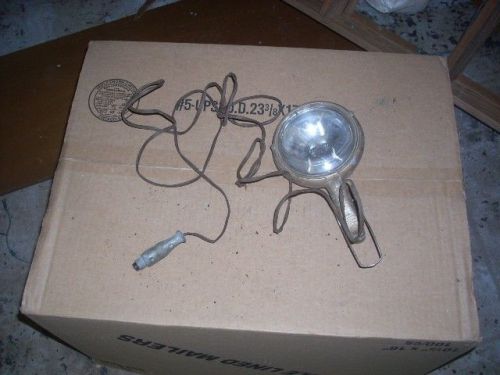 Vintage hand held spotlight rat rod