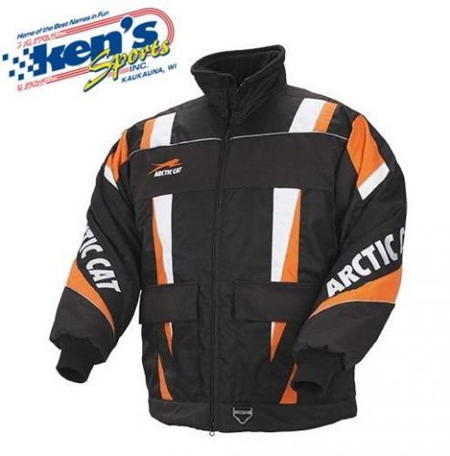 Arctic cat men&#039;s orange irondog advantage snowmobile coat 5240-07_