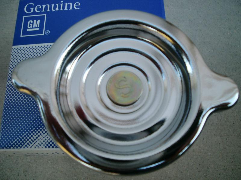 Buick riviera skylark gs400 gs455 stage 1 gsx  gran sport chrome oil cap nos gm