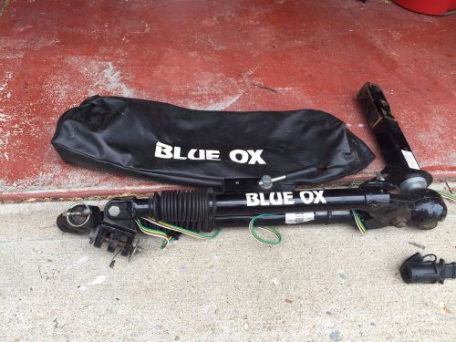 Used no reserve - blue ox bx7445 aventa lx class iv 10,000 lb tow bar w/ safety