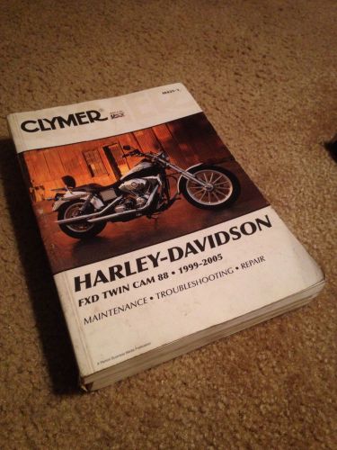 Clymer repair manual m425-3, harley davidson dyna fxd twin cam 88 1999-2005