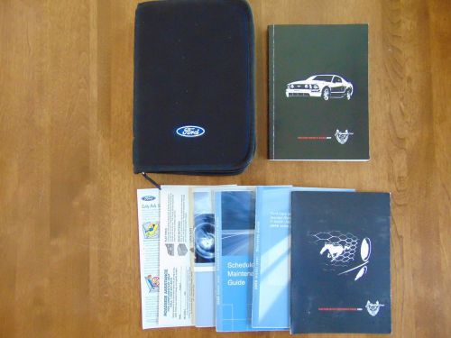 2009 ford mustang   owners manual kit