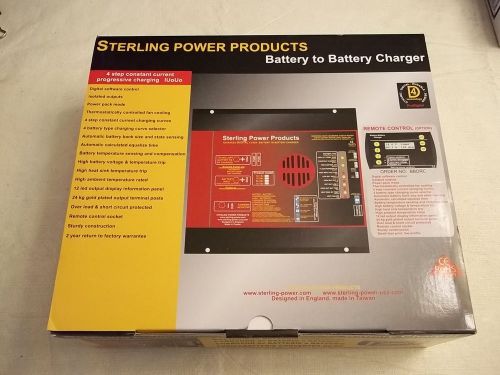 Sterling power products marine battery to battery charger 12v-24v 70a at 12v