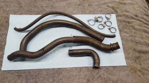Banshee stock radiator hose set with clamps