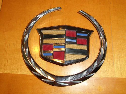 Cadillac 2013 srx grille-emblem badge set nameplate oem