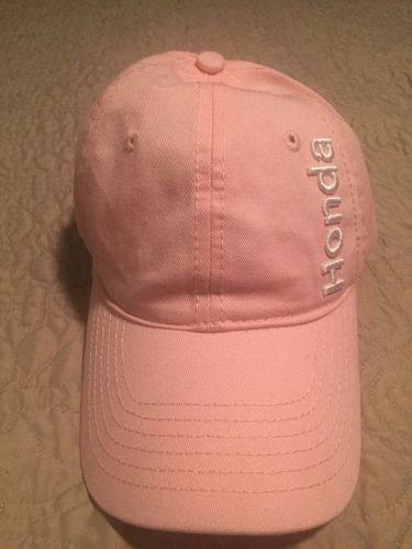 Genuine oem honda lifestyle collection ladies pink hat / cap