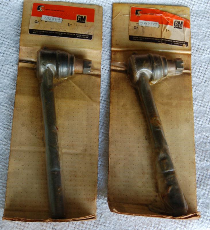 Nos gm inner tie rods (set of 2) for 1967-1972 chevy pick-up truck