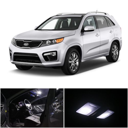 15x xenon white led interior light package for kia sorento 2010-2014