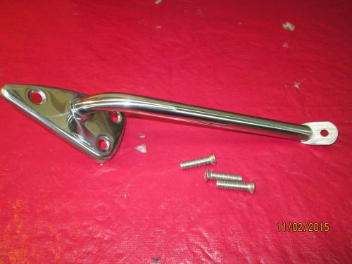 1960-66 chevy &amp; gmc truck left hand exterior ss mirror arm ss screws