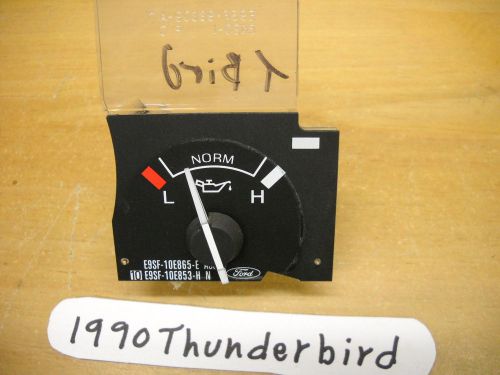 1990 ford thunderbird oil pressure gauge e9-10e865-e e9sf-10e853-hn