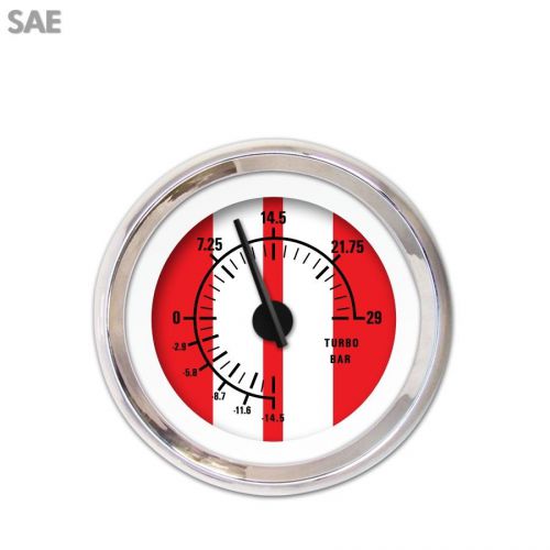 Aurora instruments gar2122zexmabcc turbo gauge sae cobra red